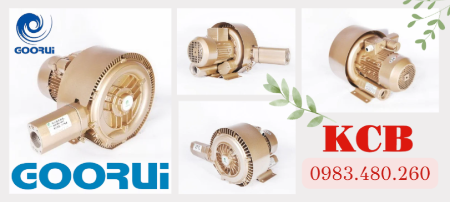 0983.480.260 - Máy thổi khí con sò Goorui GHBH 7D5 36 2R7 5.5kW giá rẻ